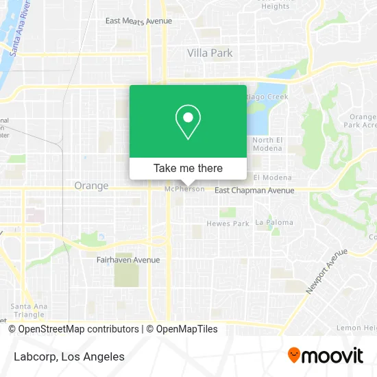 Labcorp map