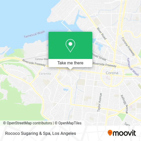 Rococo Sugaring & Spa map