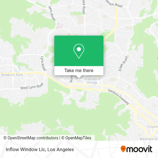 Inflow Window Llc map