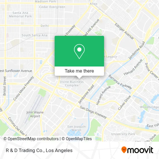 R & D Trading Co. map