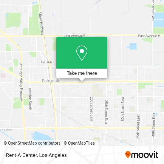 Rent-A-Center map