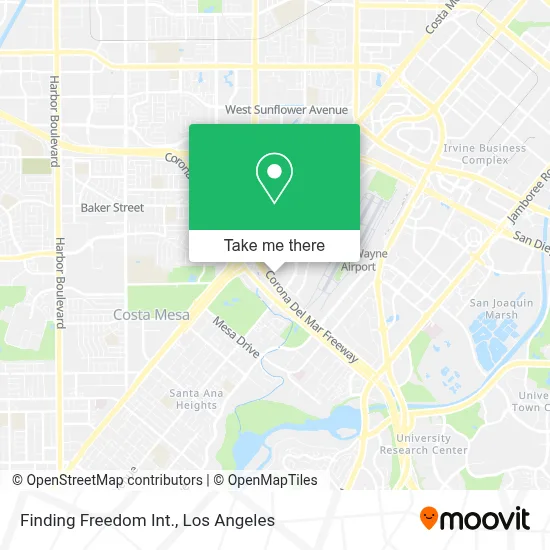 Finding Freedom Int. map