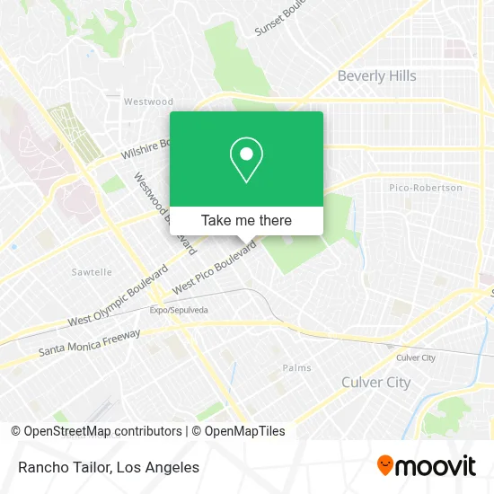 Rancho Tailor map