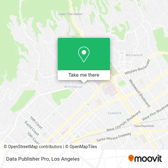 Data Publisher Pro map