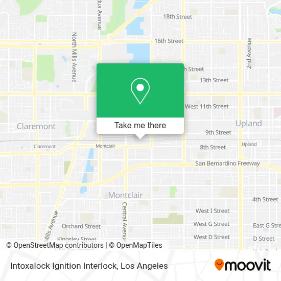 Intoxalock Ignition Interlock map