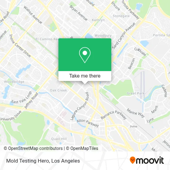 Mold Testing Hero map