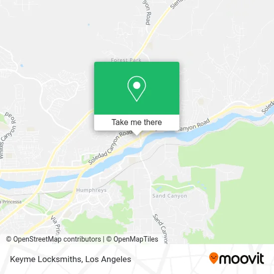 Keyme Locksmiths map