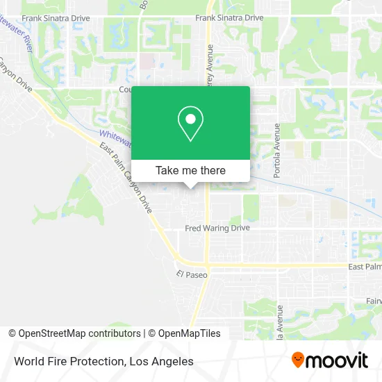 World Fire Protection map
