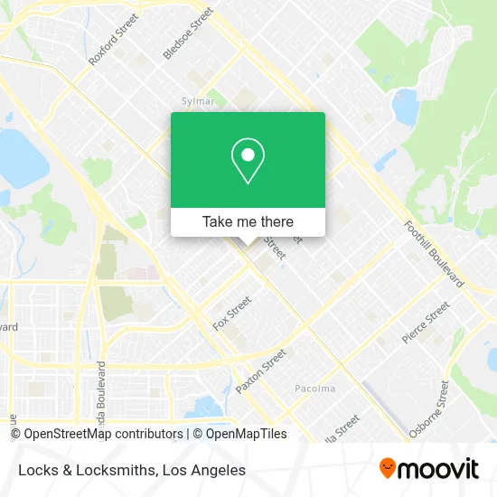 Locks & Locksmiths map