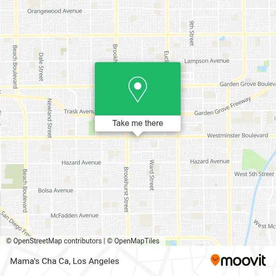 Mama's Cha Ca map