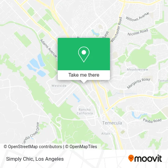 Simply Chic map