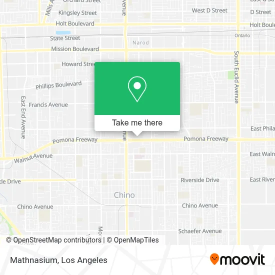 Mathnasium map