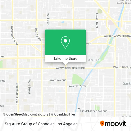 Stg Auto Group of Chandler map