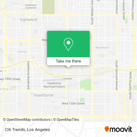 Citi Trends map