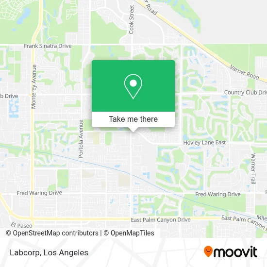Labcorp map
