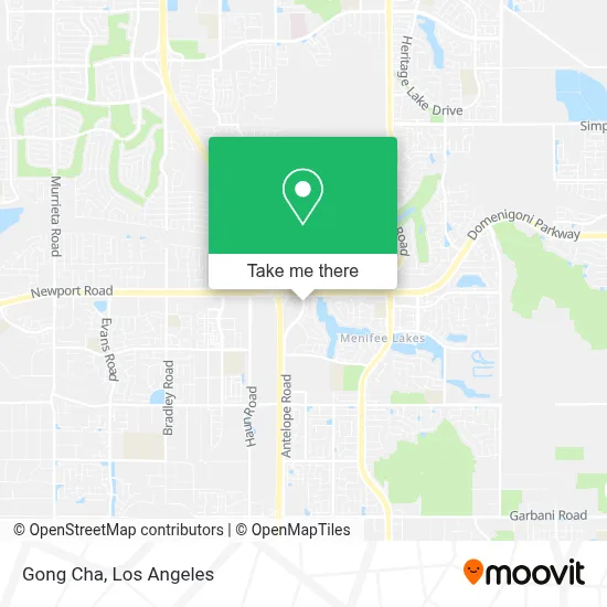 Gong Cha map