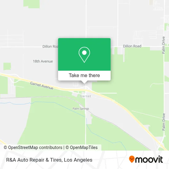 R&A Auto Repair & Tires map