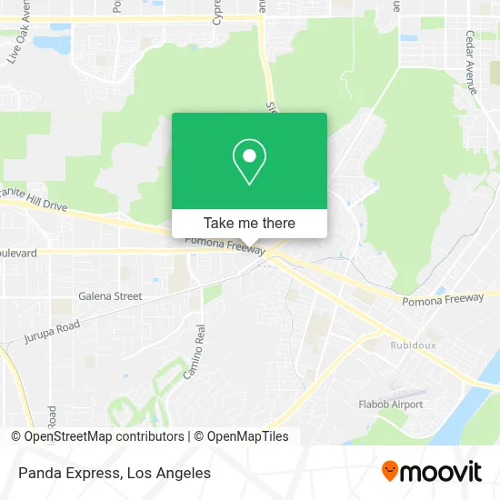 Panda Express map