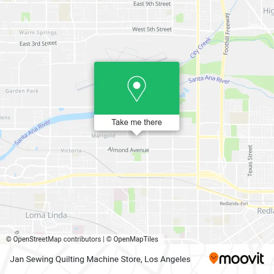 Jan Sewing Quilting Machine Store map