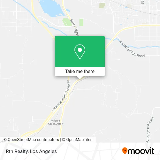 Rth Realty map