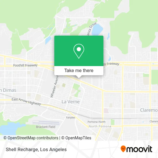 Shell Recharge map