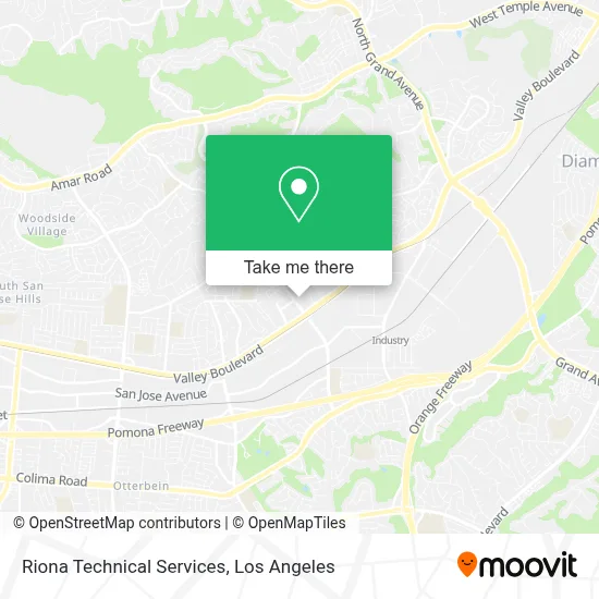 Riona Technical Services map
