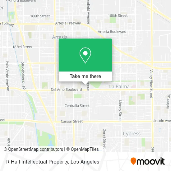 R Hall Intellectual Property map