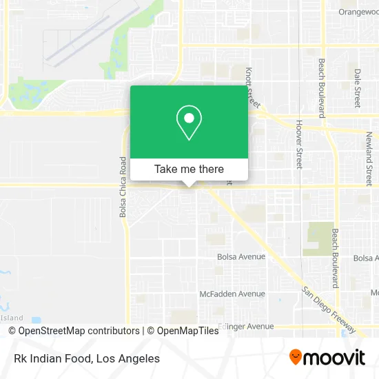 Rk Indian Food map