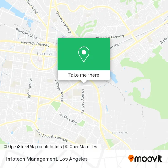 Infotech Management map