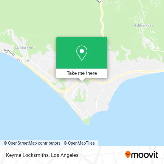 Keyme Locksmiths map