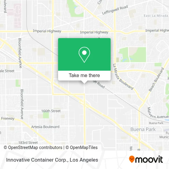 Innovative Container Corp. map