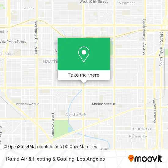 Rama Air & Heating & Cooling map