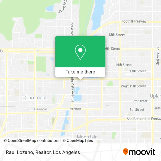 Raul Lozano, Realtor map