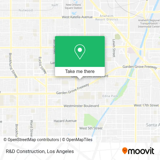 R&D Construction map