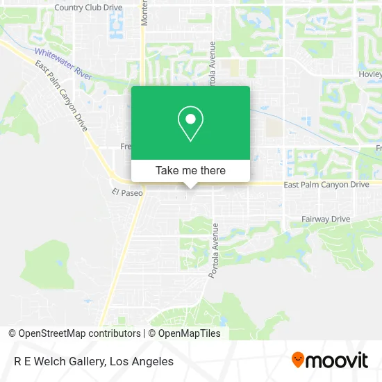 R E Welch Gallery map
