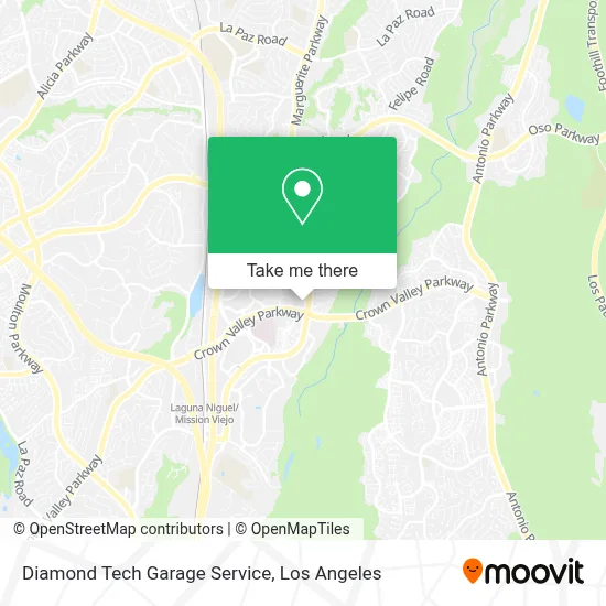 Diamond Tech Garage Service map
