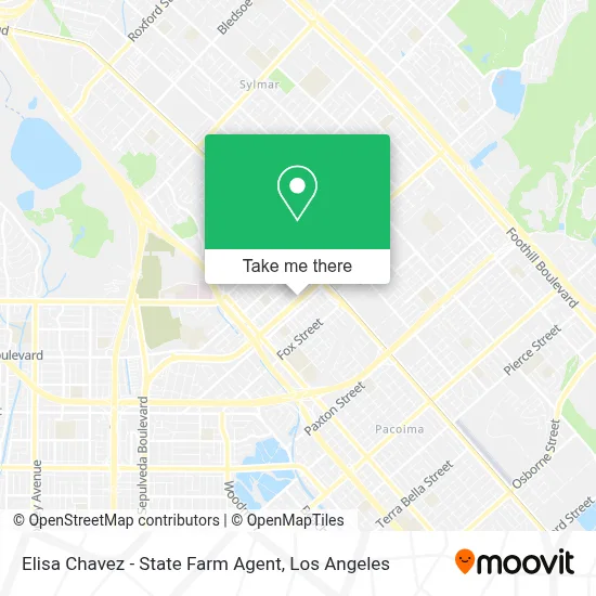 Elisa Chavez - State Farm Agent map