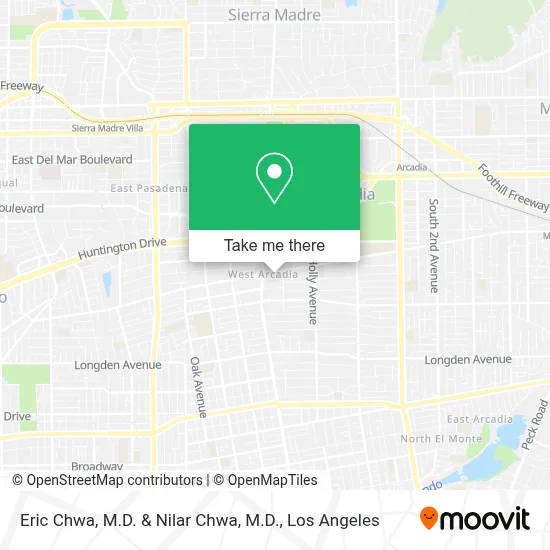 Eric Chwa, M.D. & Nilar Chwa, M.D. map