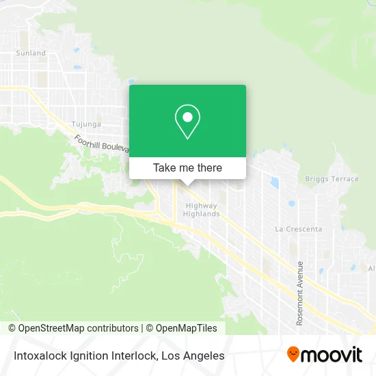 Intoxalock Ignition Interlock map