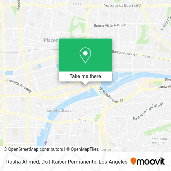 Rasha Ahmed, Do | Kaiser Permanente map