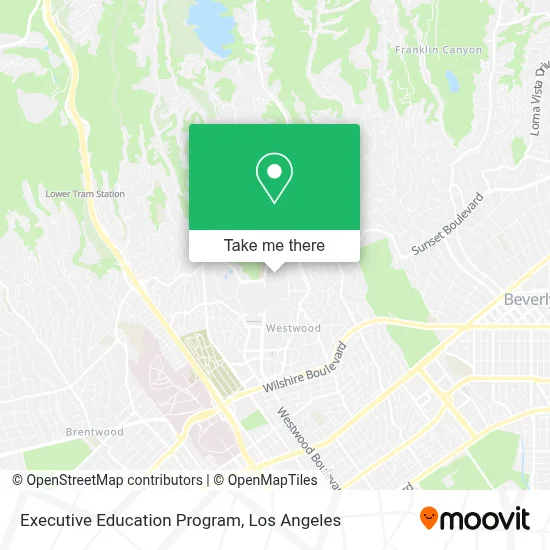 Executive Education Program map