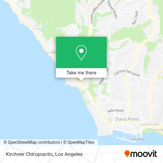 Kirchner Chiropractic map