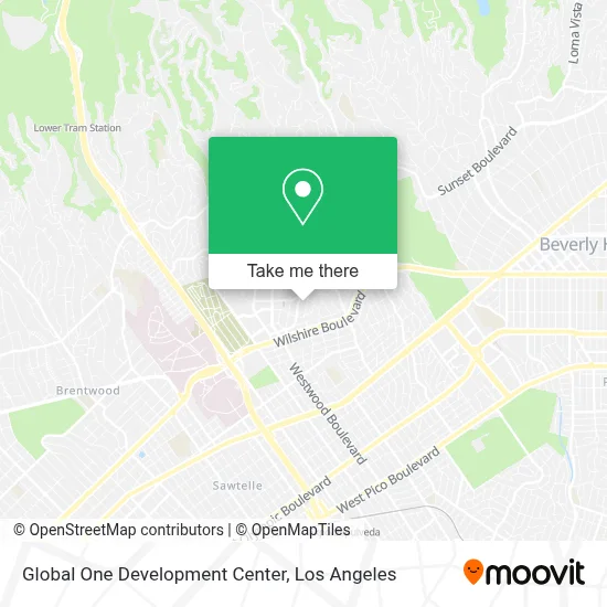 Global One Development Center map