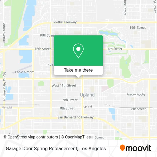 Garage Door Spring Replacement map