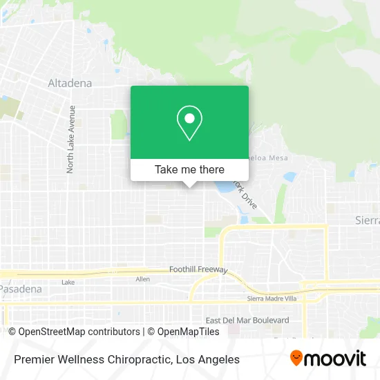 Premier Wellness Chiropractic map