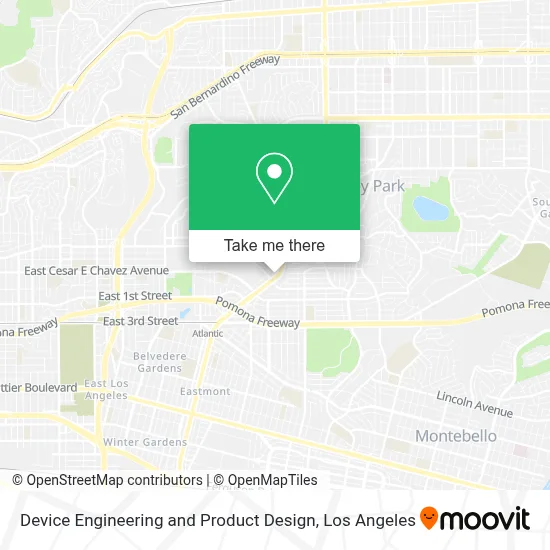 Device Engineering and Product Design map