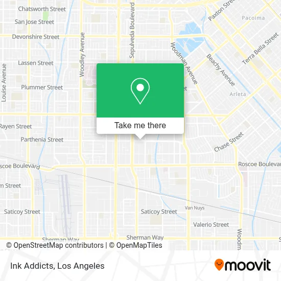 Ink Addicts map