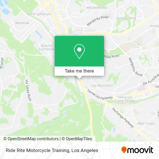 Ride Rite Motorcycle Training map