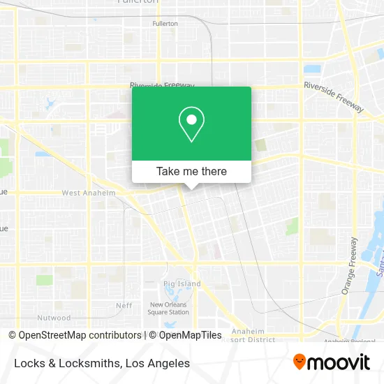 Locks & Locksmiths map