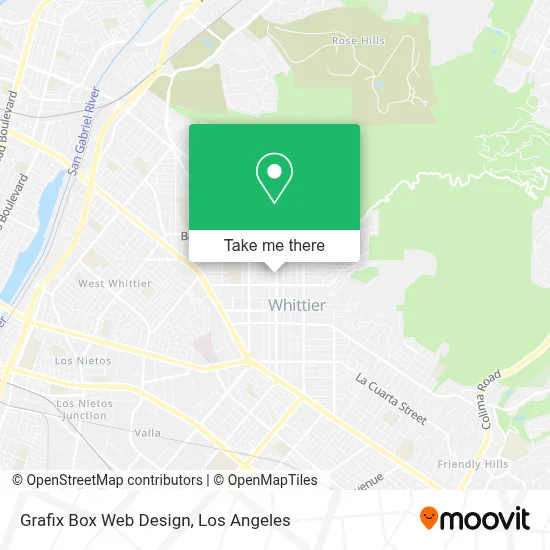 Grafix Box Web Design map
